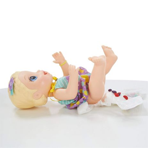 عروسک بیبی الایو مدل Baby Alive Snackin Lily-اسباب بازی